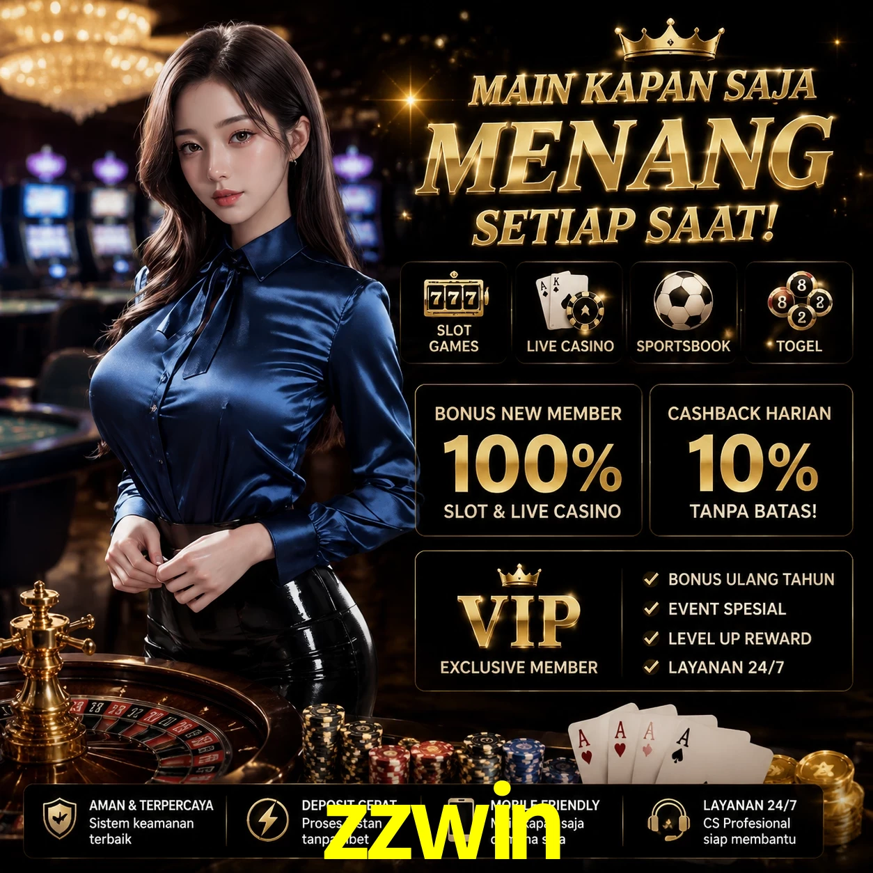 Central de dúvidas rápidas sobre o app zzwin